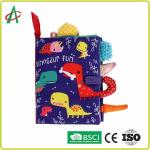 23cm Soft Books For Infants , ISO9001 Rag Books For Babies