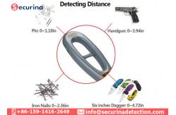 China 240VAC 60HZ ABS Plastic Metal Detector FCC Handheld Safety Inspection Scanner supplier