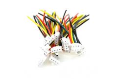 China XH2.0 4P Wire Harness Cable Single Head Electronic Line 4PIN 10CM supplier