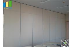 China Single Roller Sliding Partition Walls Aluminum Track  For Banquet Hall supplier