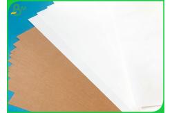 China FDA ISO Approved Bleached White Craft Paper Virgin Papel Kraft 60gr To 200gram supplier