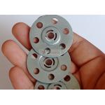 35mm Round Metal Insulation Discs Washers For Wall And Ceiling Fixings Plasterboard for sale