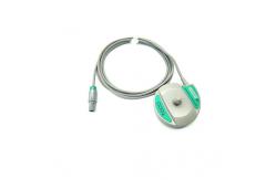 China Toco round gray 6 Pin Fetal Monitor Transducer TPU Material supplier