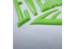 China Washable Design Molded 3D Rubber Patches Silicone Heat Transfer supplier