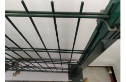 China Garden Fencing PVC Galvanized 868 Welded Wire Mesh Panles 8X2 Hole Opening supplier