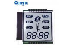 China White Backlight 4 Digit Seven Segment Display 3.3V 16PIN Timer LCD Display supplier