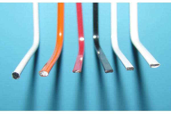 Color Coated Custom Shaped Wire White Coated Wire