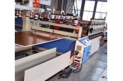 China Wood Plastic Composite Extrusion Line With Twin Screw Extruder , WPC Foam Board Machine supplier