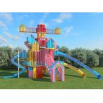 0.3T Amusement Childrens Playground Park  Kids' Outdoor Swing Slide Climbing Frame for sale