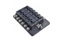 China M5 Stud 12 Way Marine Blade Fuse Holder 32V ATC With Sticker Label supplier