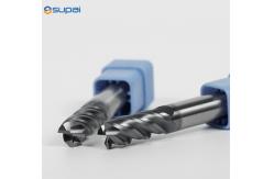 China 1/2 In Right Hand Square End Cutter With TiAlN Coating supplier