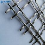 Construation Decoration Crimped Stainless Steel Woven Wire Mesh for sale