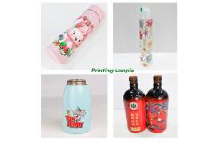 China Diameter 40mm Rotary Inkjet Printer PDF Image Format For Cyinder Bottle supplier