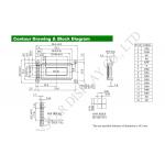 1.26'' Winstar Graphic Monochrome OLED Module WEG005016A 50*16 Dots