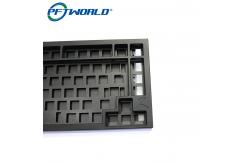 China Custom Aluminum Keyboard Milling Parts with Black Oxidation Processing Services supplier