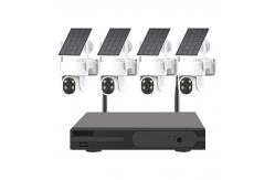 China Two Way Audio Solar Security Camera System Wireless Outdoor Cctv supplier