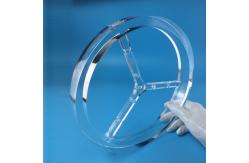 China Custom High Precision Cnc Machined Quartz Structural Component supplier