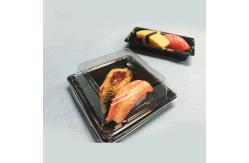 China Stackable Disposable Square PS Plastic Sandwich Platters supplier