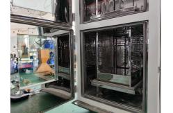 China Industry / Machinery Thermal Shock Test Chamber with Vertical Transfer of Specimens supplier