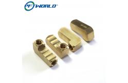 China Presicion 5 Axis CNC Milling Parts Metal Copper Brass CNC Machining Parts supplier