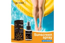 China Private Label SPF 50 Sunscreen Spray Body And Face Sunblock Moisturizing supplier