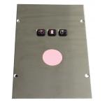 USB IP65 waterproof 38mm chameleon backlit trackball pointing device