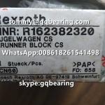 Rexroth R162382320 Narrow Type Long Length Standard Height Linear Carriage for sale