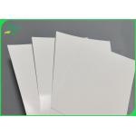 350gsm White PE Coating Card Board Tear Resistant Virgin Pulp for sale