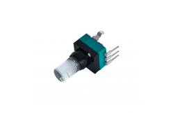 China RV97C4N0 Tranparent Plastic Shaft Rotary Adjustable Resistor For Customized Applications supplier