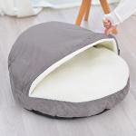 Winter Warm Enclosed Large Dog Bed Mat  Removable And Washable Cat Sleeping Nest