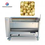 250KG 1.5KW New hair stick peeling cleaning machine Ginger cleaning machine potato cleaning peeling machine for sale