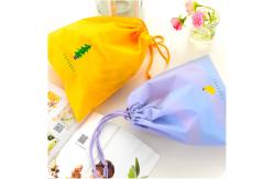 China Reusable Sports 210D Polyester Drawstring Bag Backpack Promotional supplier