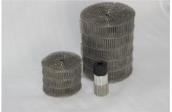 China Chocolate Enrober Wire Mesh Conveyor Belt Stainless Steel Metal Smooth Surface supplier