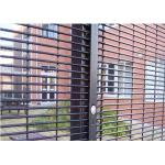 Hot Dipped Galvanized 358 Anti Climb Fence 2000*2400mm School Clear View Fencing for sale
