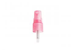 China 28 / 410 Fine Mist Sprayer Pump Half Cap Black Plastic Atomizer supplier