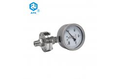 China AFK SS316 Threaded Diaphragm Pressure Gauge 2000KPa For Hydraulic Industries supplier