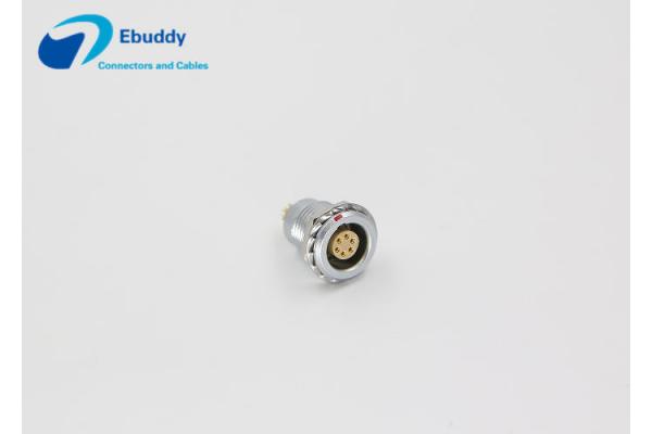 Cable Welding Push Pull Circular Connectors EGG 0B 2pin With Female Socket
