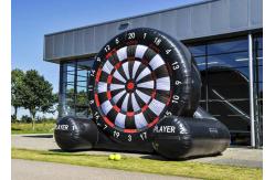 China Double Stitching Inflatable Dartboard For Event , Inflatable Soccer Dart supplier
