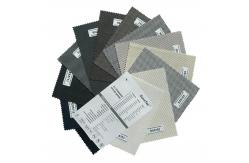 China Built In Glass 5% Openness Sunscreen Roller Fabric Free Samples For Window supplier