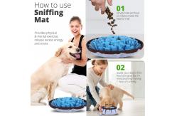 China Dog Food Puzzle Feeder Enrichment Pet Foraging Mat For Smell Training supplier