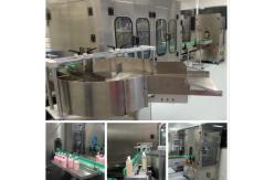 China Stable Performance Bottle Filling Line / Shampoo Filling Machine Line supplier