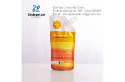 China Customized High Quality Food Packaging Plastic Doy Pack Spout With Screw Cap supplier