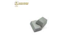 China Wear Resistant Tungsten Cemented Carbide Brazing Tips SS10 For Limestone Cutting supplier