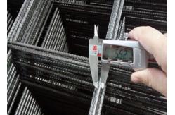 China Reinforcement Concrete Metal Welded Mesh Panel Rebar Black For 5-16mm supplier