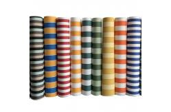 China Parasol Sunshade 100% Solution Acrylic PVC RV Awning Fabric 100m/Roll supplier