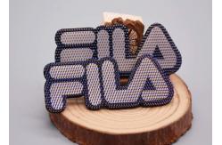 China Silicone Rubber Background Screen Printed Patches 0.8mm 2.0mm For Garments supplier