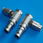 Right angle Lemo FHG compatible connectors Elbow push pull circular connectors 2pin --- 26pin multi pole plug for sale