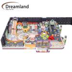 Attractive Indoor Soft Playground Equipment Naughty Castle Paradise For Game Center