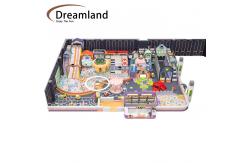 China Attractive Indoor Soft Playground Equipment Naughty Castle Paradise For Game Center supplier