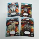 Gold Rhino 285K 8.9x12cm 0.6mm PET Single Hole 3d Cards for sale
